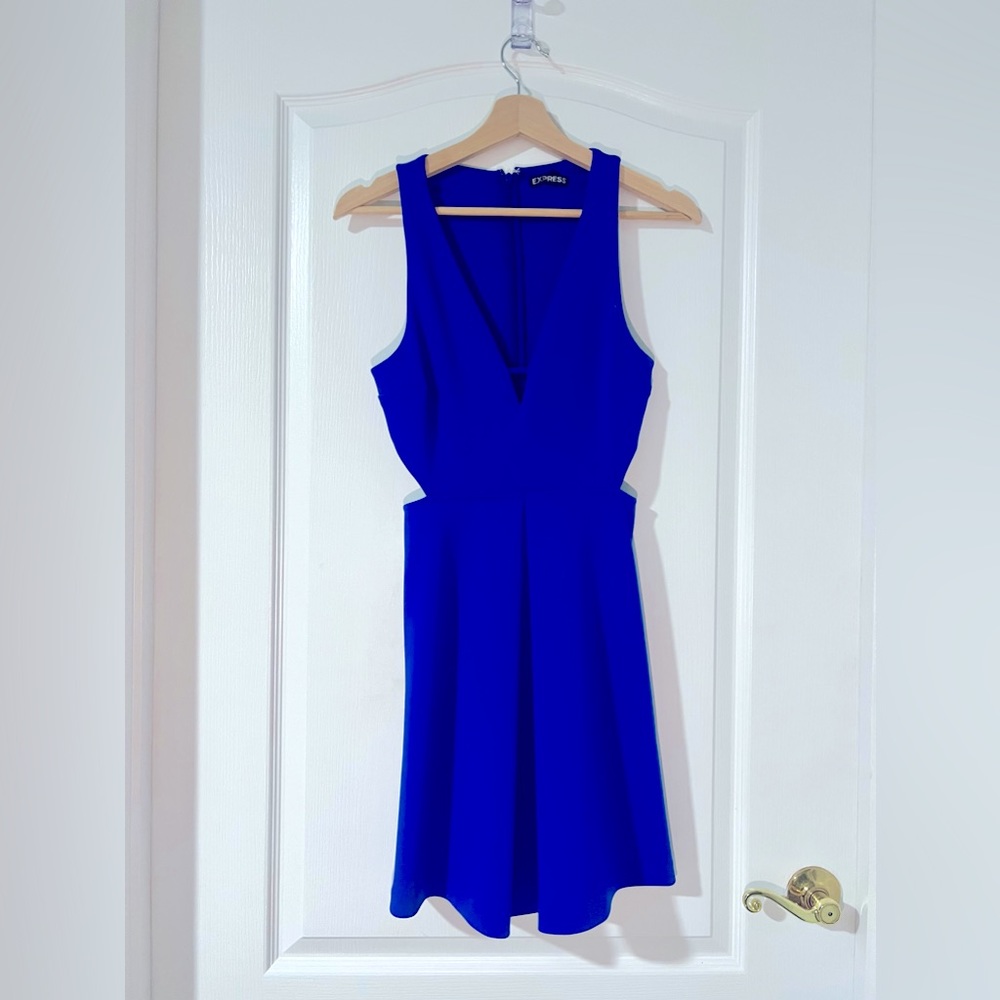 EXPRESS Cutout Mini Dress